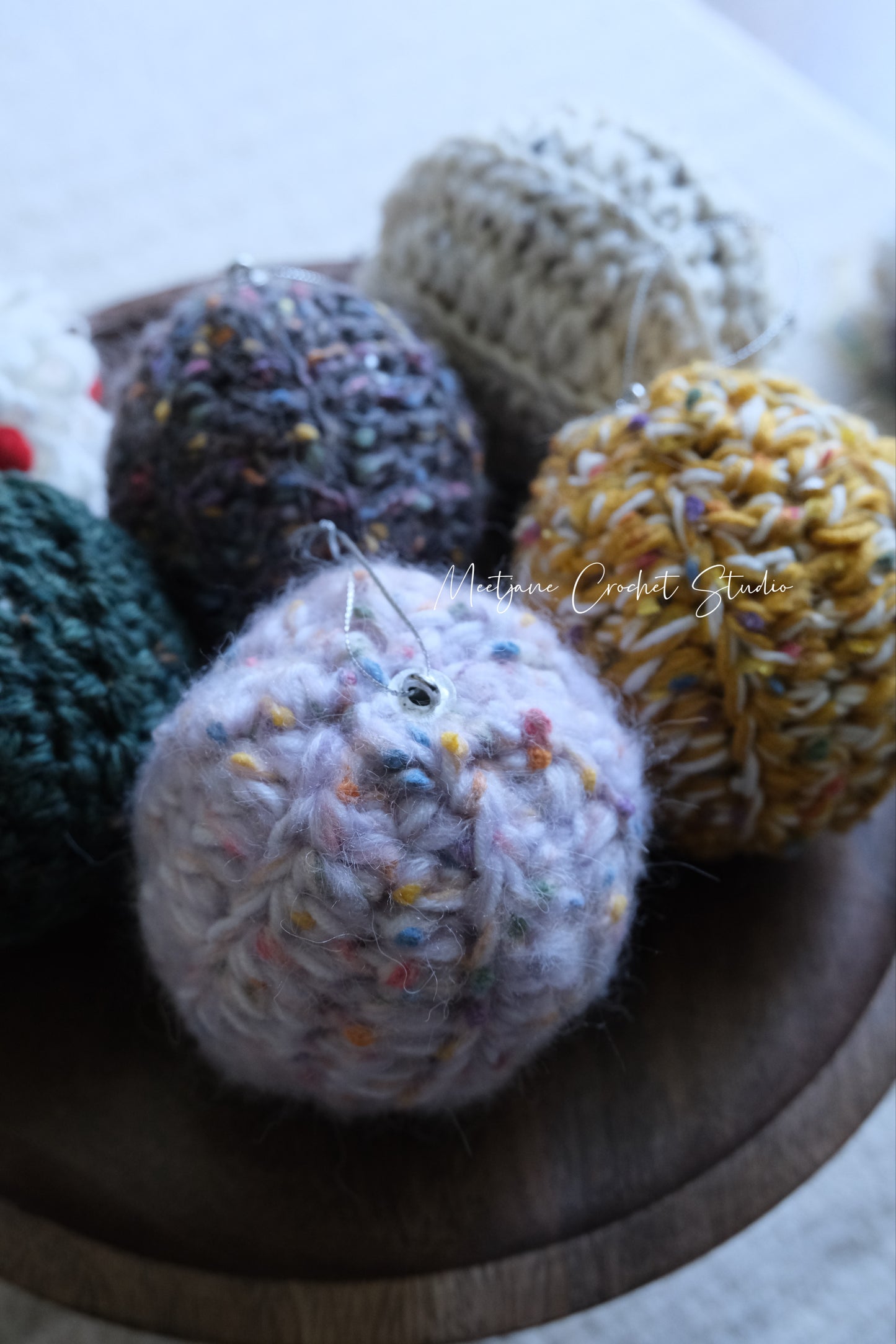 Crochet workshop|Christmas event| 7 Dec 2024. 1-3pm|New Life for Old Ornaments – The Magic of Yarn!