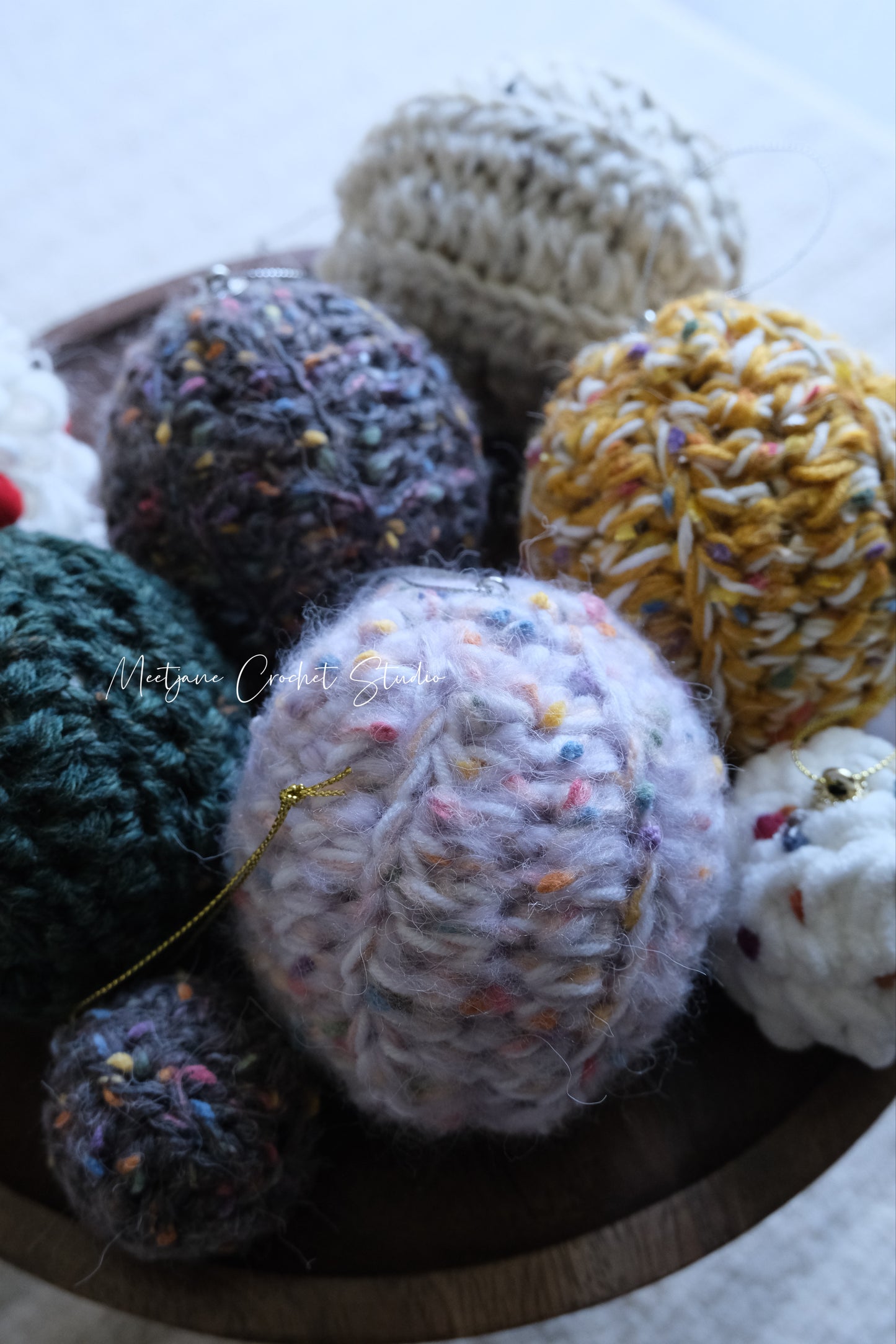 Crochet workshop|Christmas event| 7 Dec 2024. 1-3pm|New Life for Old Ornaments – The Magic of Yarn!