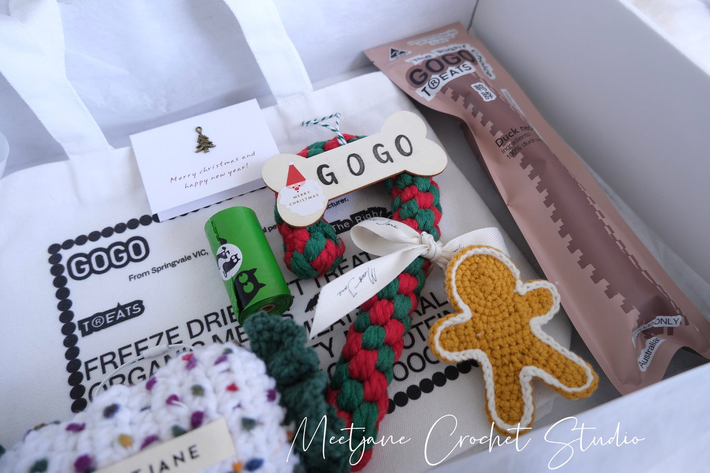 【GOGO TREATS x MEETJANE CROCHET STUDIO】CHRISTMAS GIFT SET🎄Limited edition