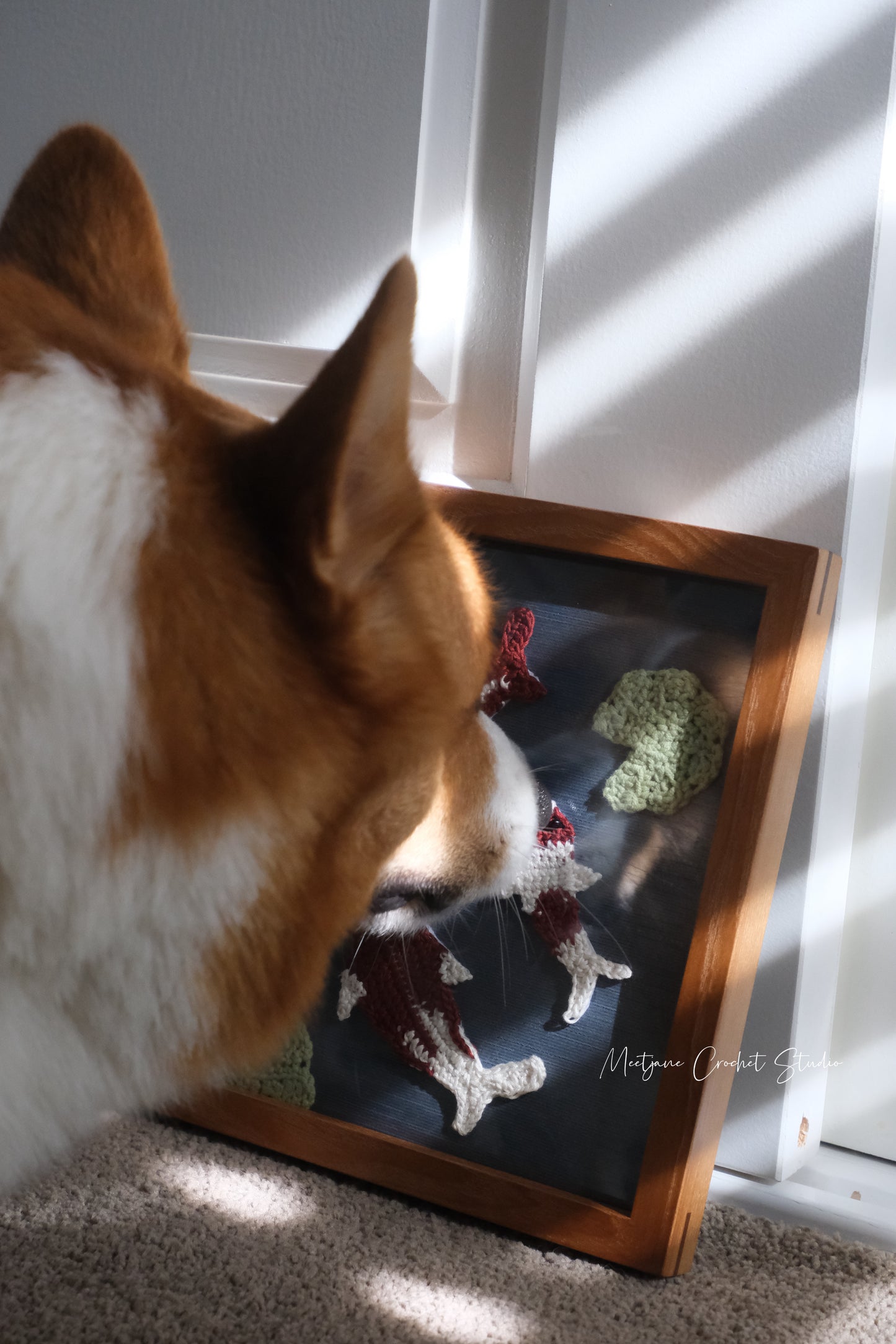 Crochet gift|crochet art|The Koi fish|one size|Best gift for him/her