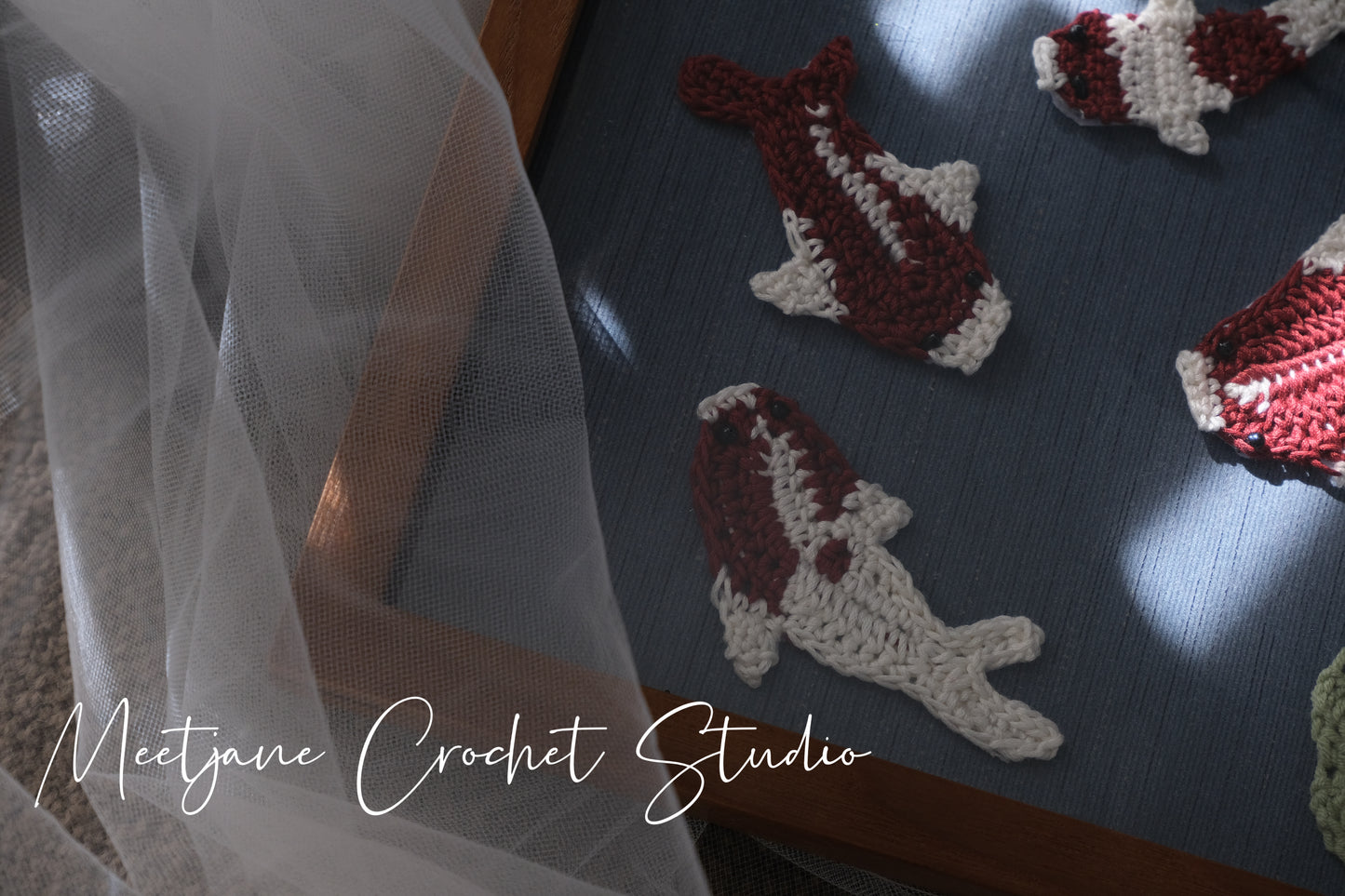 Crochet gift|crochet art|The Koi fish|one size|Best gift for him/her