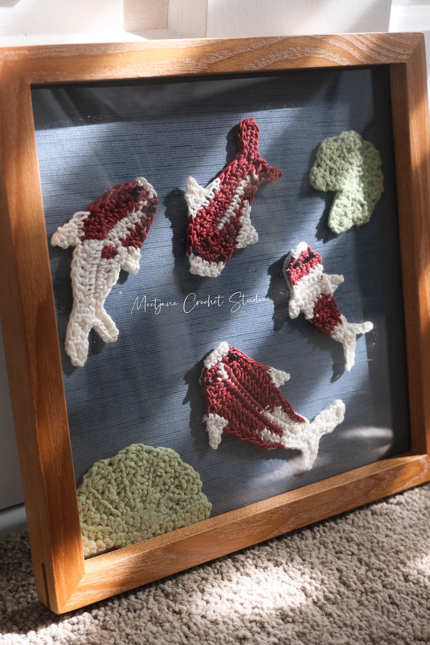 Crochet gift|crochet art|The Koi fish|one size|Best gift for him/her