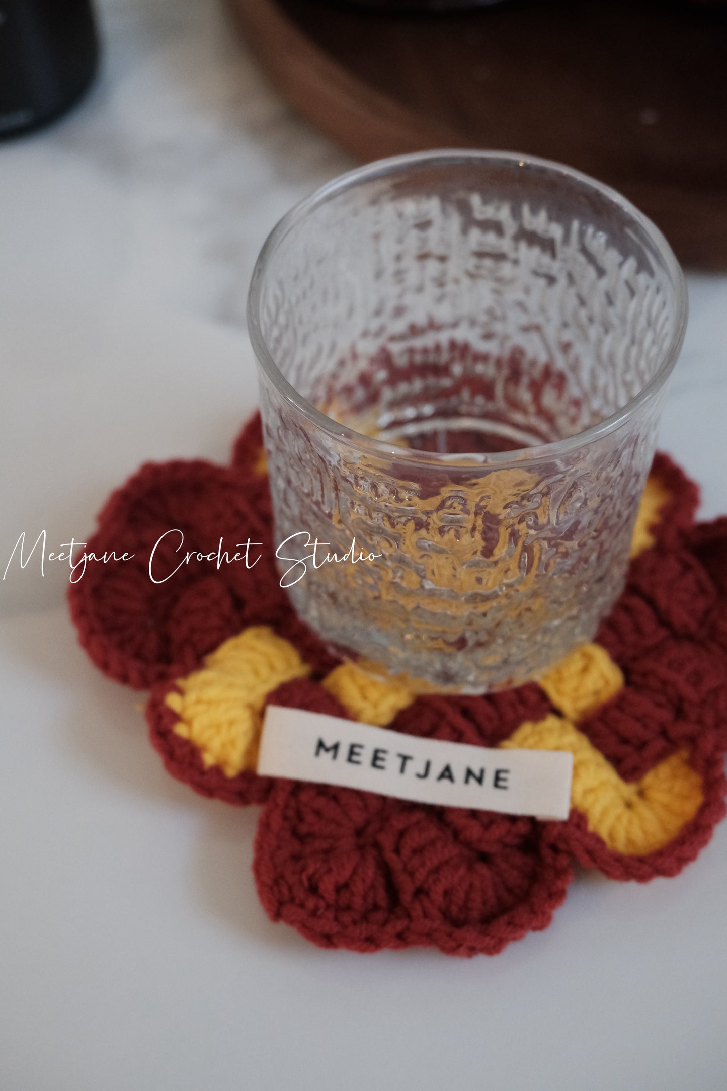Crochet Workshop| Learn to crochet Chinese New Year Coaster|Beginner friendly