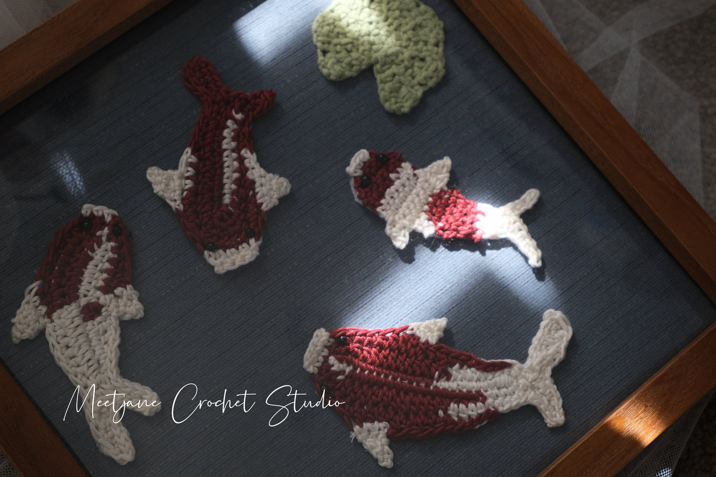 Crochet gift|crochet art|The Koi fish|one size|Best gift for him/her