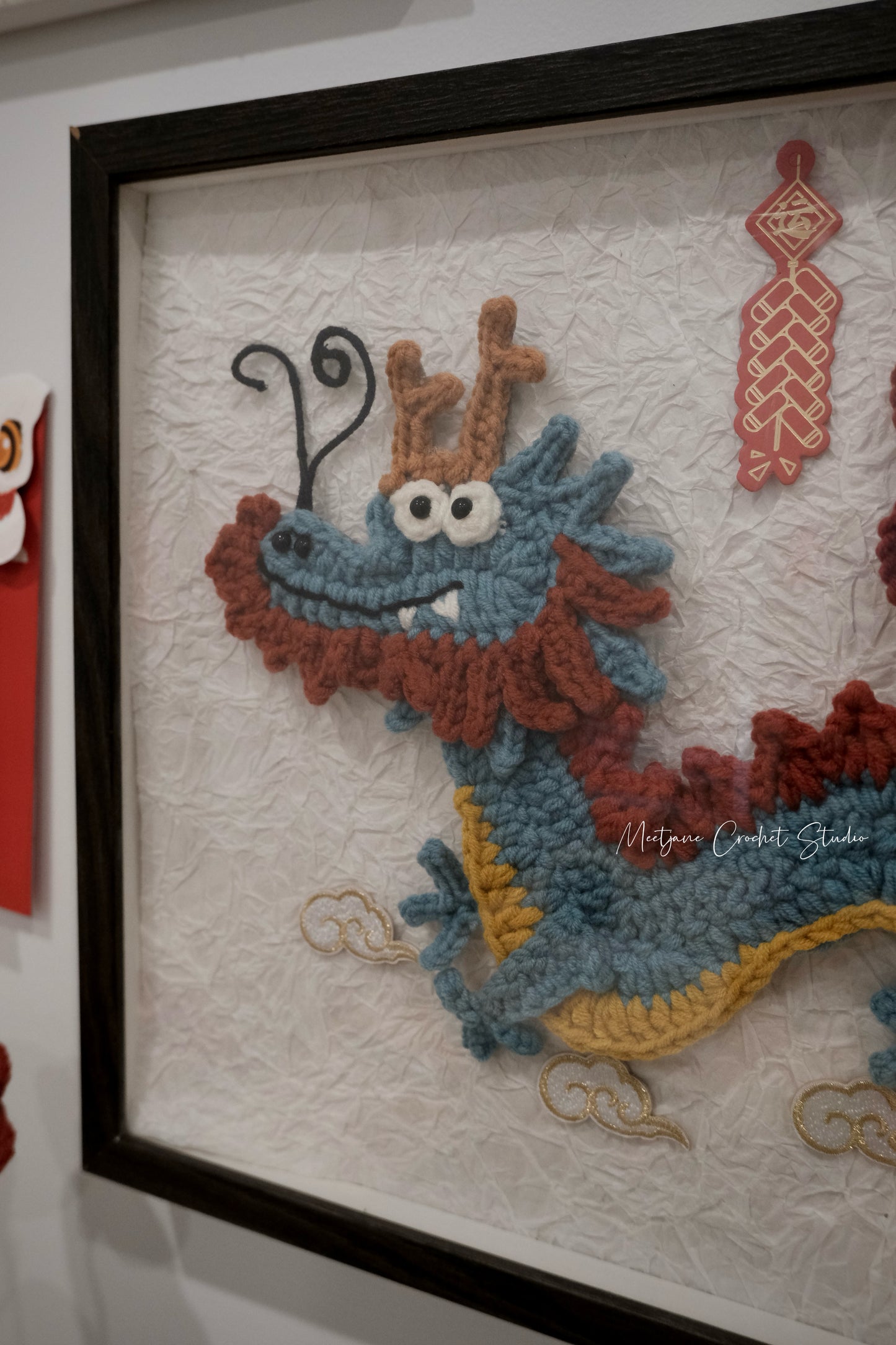 Crochet gift【NEW YEAR EDITION】Crochet Dragon/Loong|Crochet New Year decoration