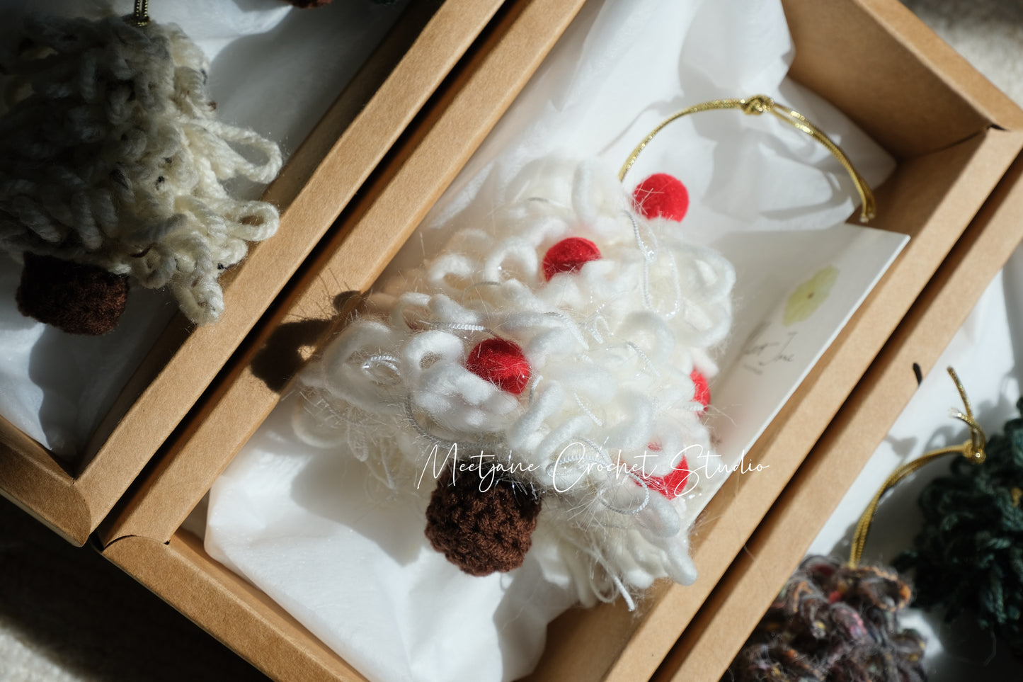 Crochet gift|Handmade Crochet Christmas Tree Gift Sets|Perfect for Holiday Gifting|Christmas gift under$50