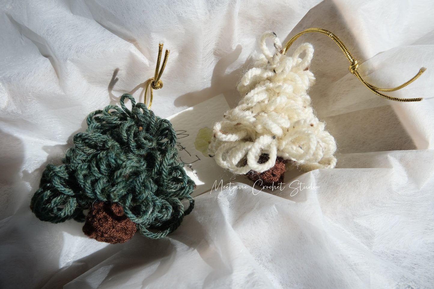 Crochet gift|Handmade Crochet Christmas Tree Gift Sets|Perfect for Holiday Gifting|Christmas gift under$50