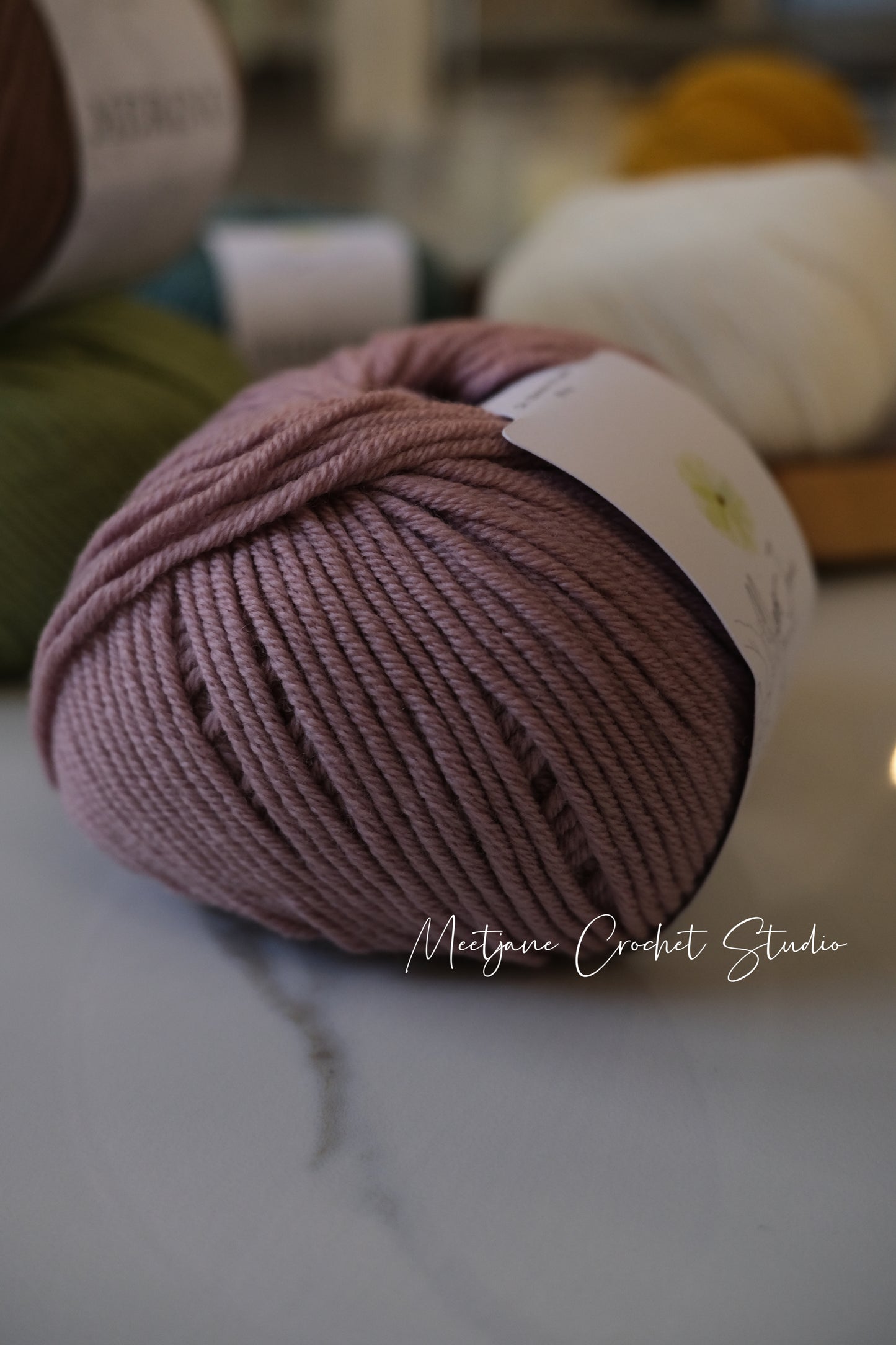 Crochet yarn|wool|Merino wool|50g