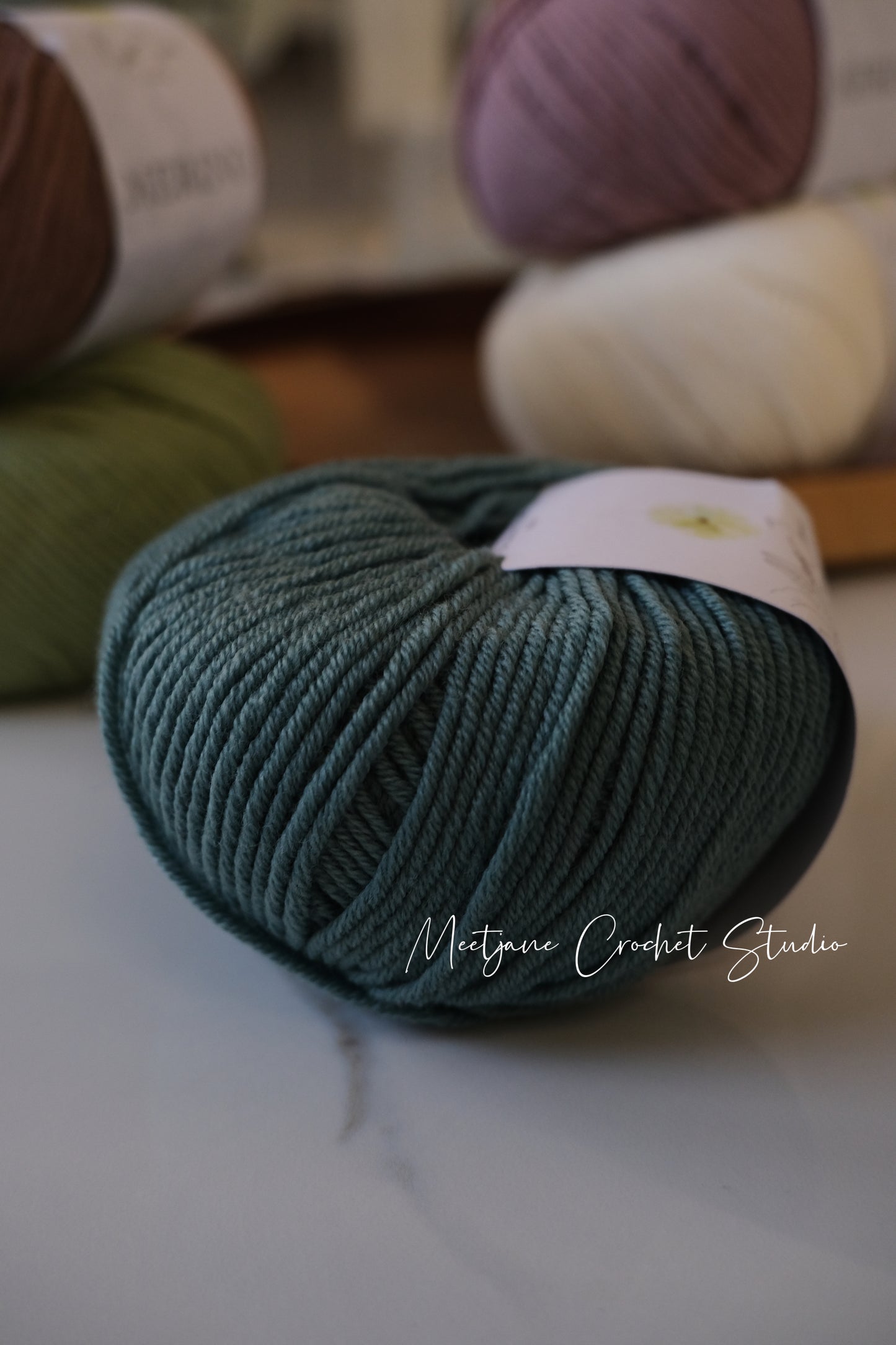Crochet yarn|wool|Merino wool|50g