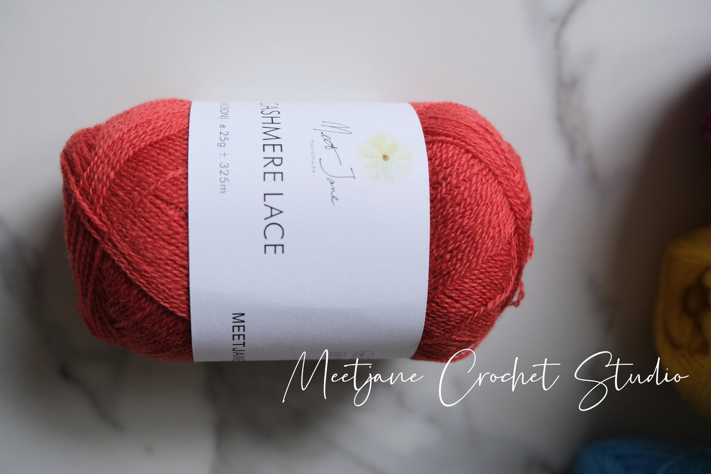 Crochet yarn|cashmere lace|25g|Bright colours
