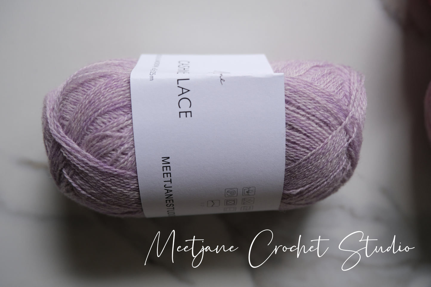 Crochet yarn|cashmere lace|25g