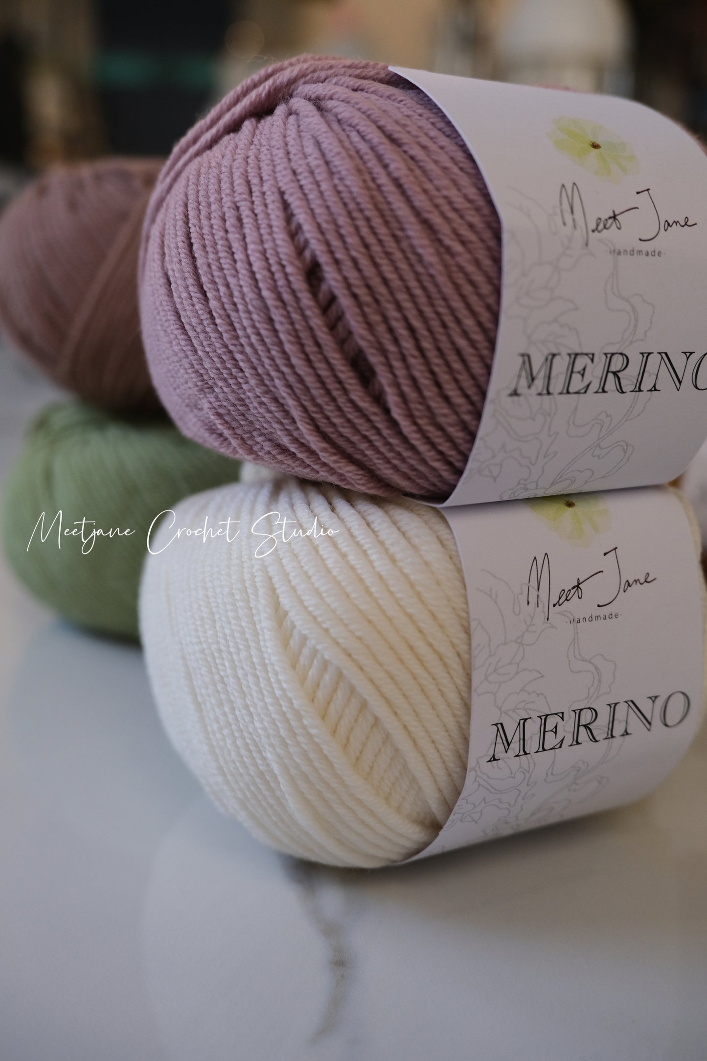 Crochet yarn|wool|Merino wool|50g