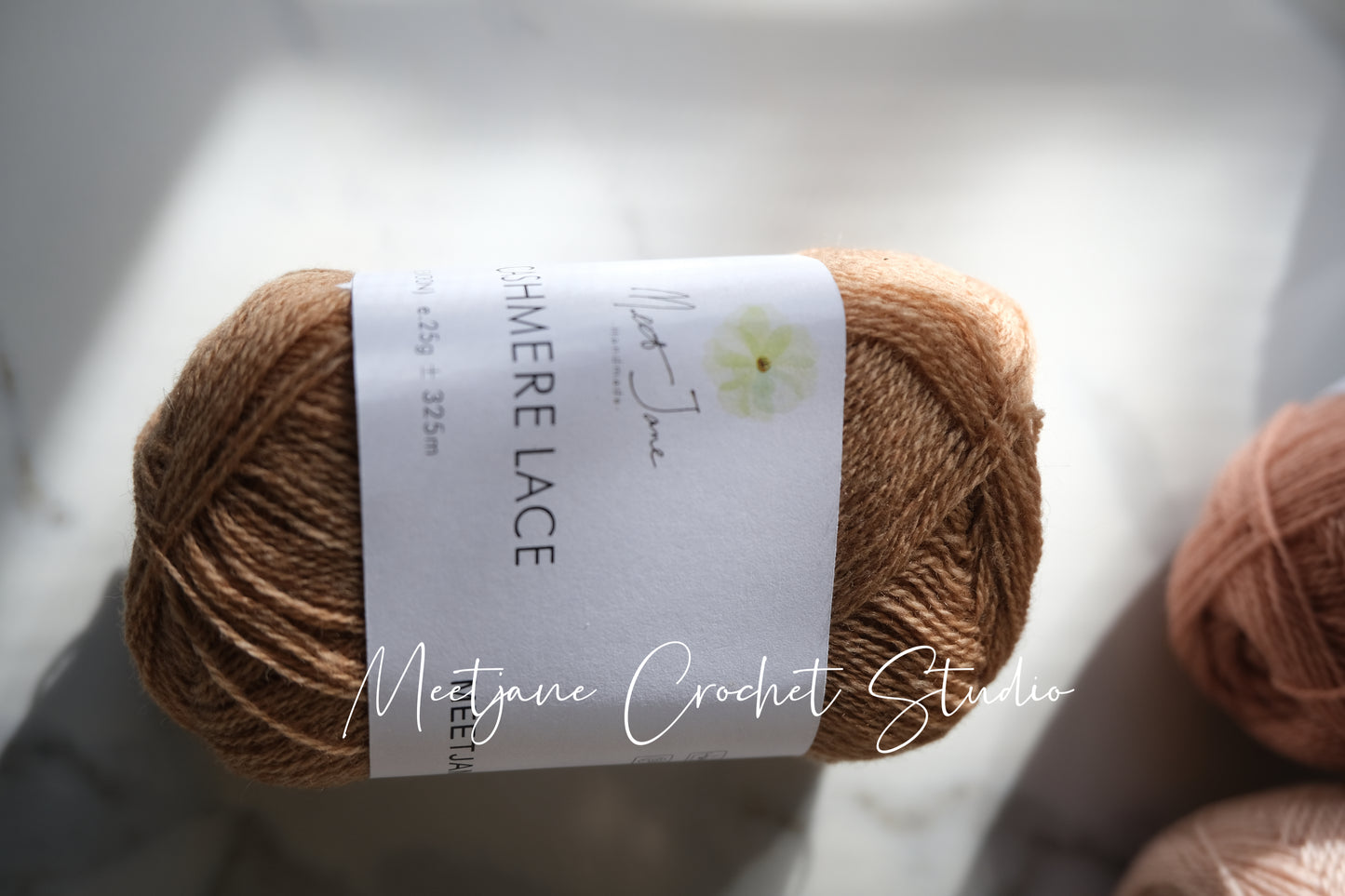 Crochet yarn|cashmere lace|25g|Autumn
