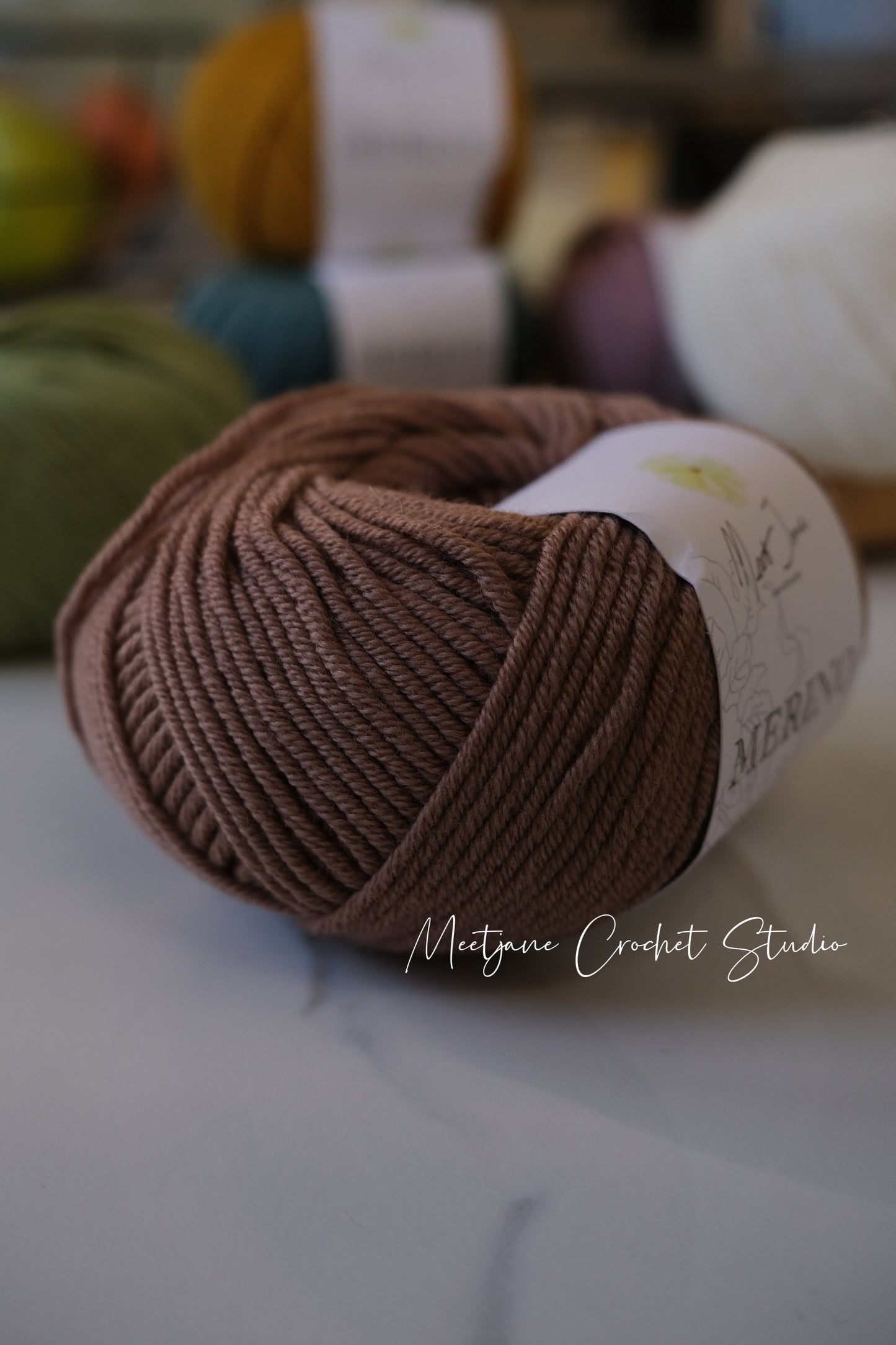 Crochet yarn|wool|Merino wool|50g