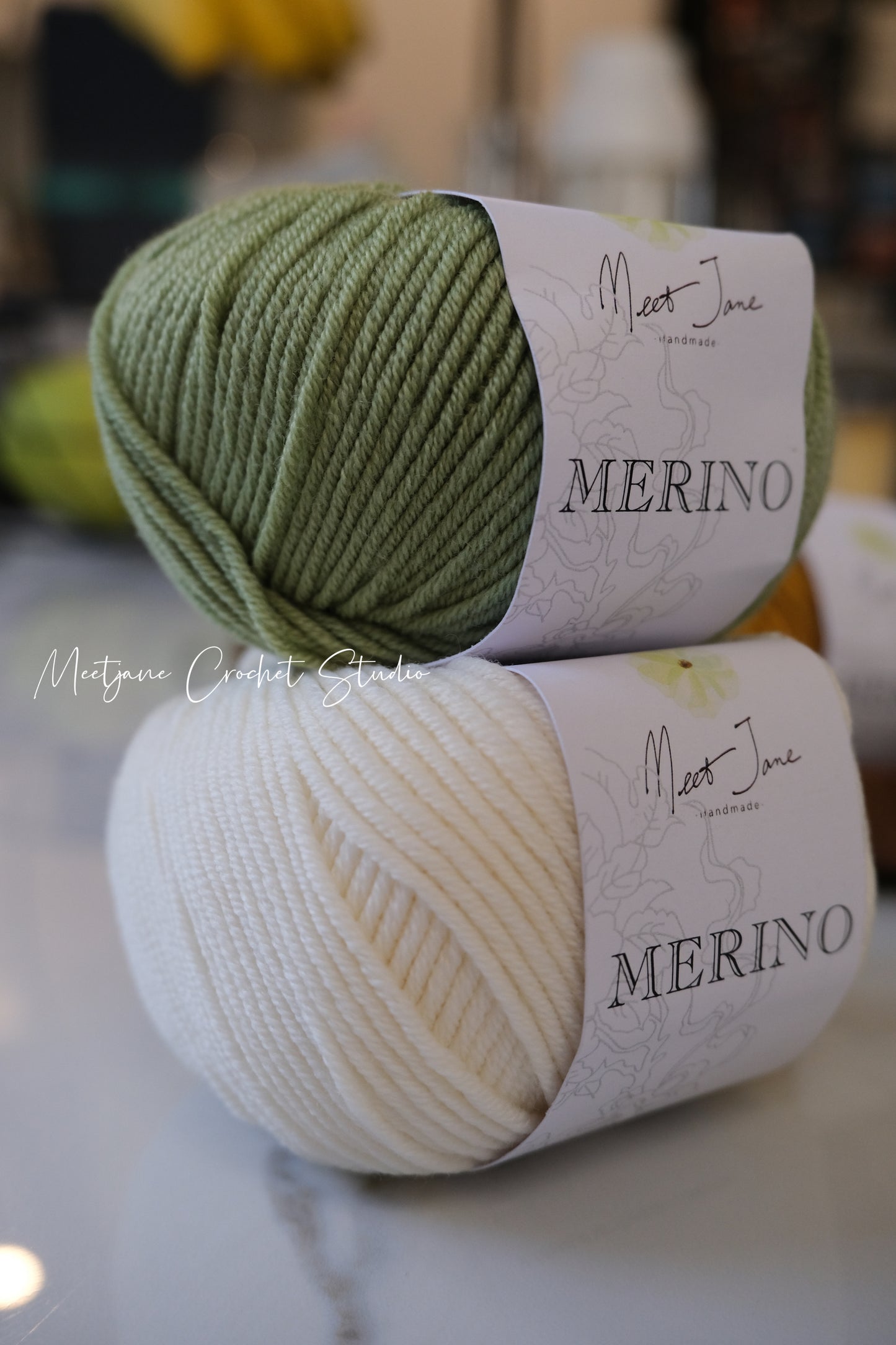 Crochet yarn|wool|Merino wool|50g