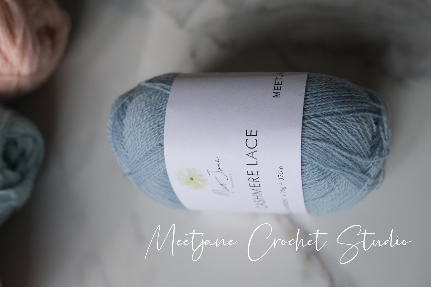 Crochet yarn|cashmere lace|25g|macaroon colours