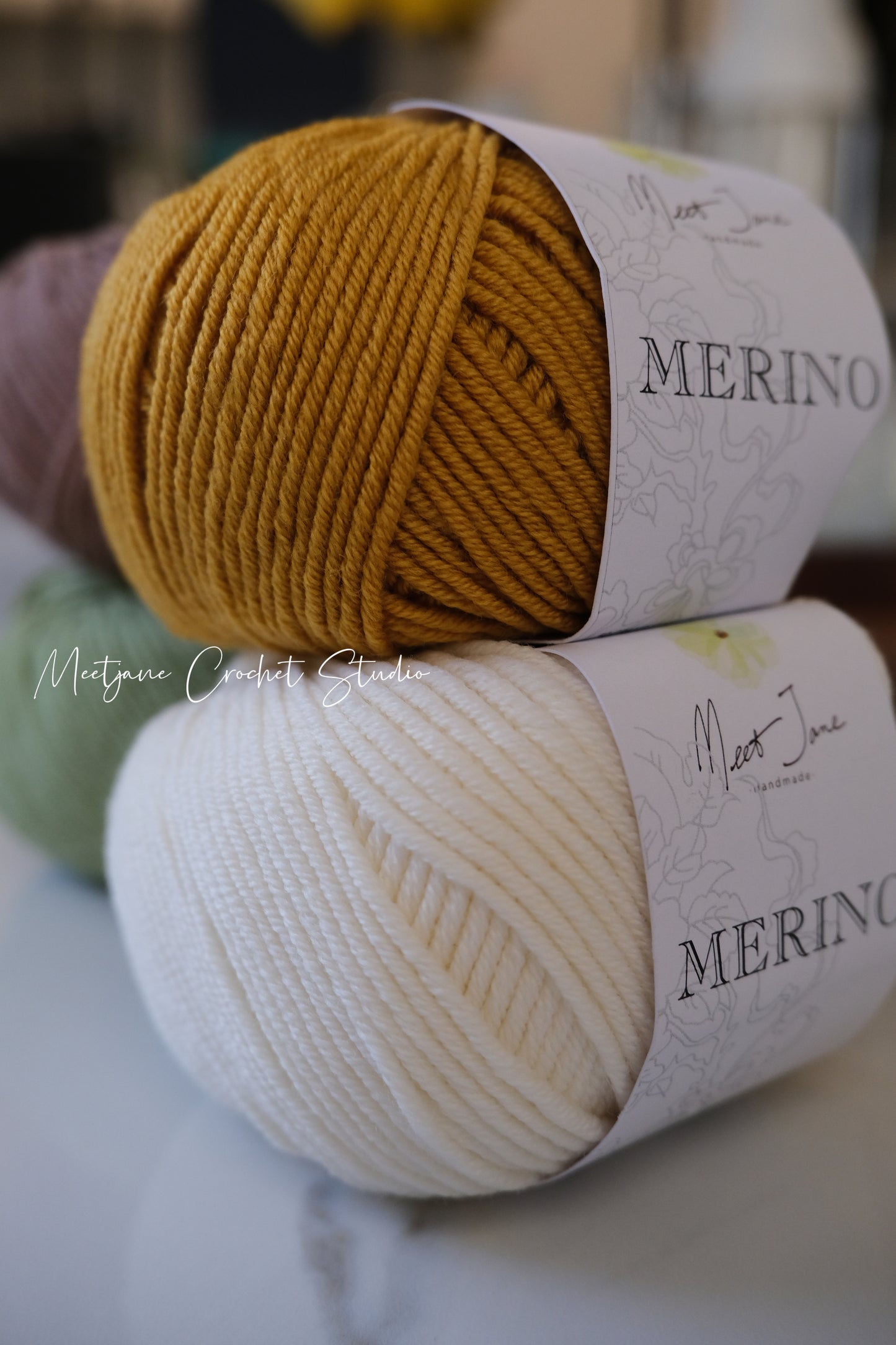 Crochet yarn|wool|Merino wool|50g