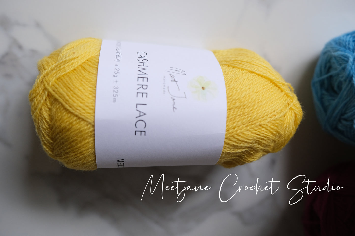 Crochet yarn|cashmere lace|25g|Bright colours
