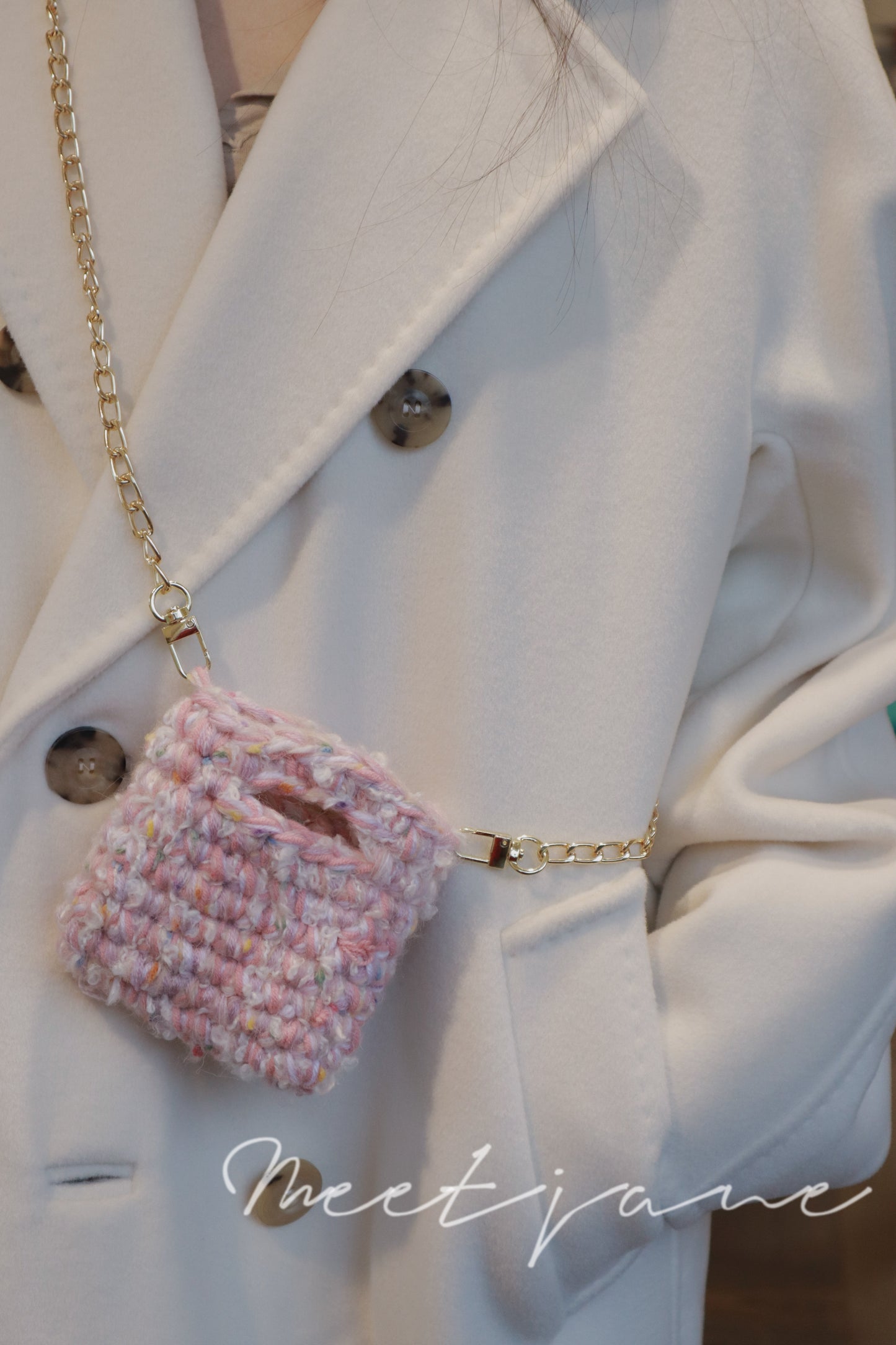 Crochet Accessories|Cross body bag |MOMO