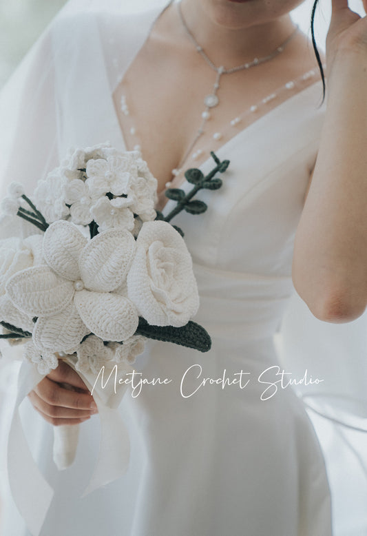 Crochet Wedding|Melbourne handmade |Wedding bouquet|Bridal bouquet