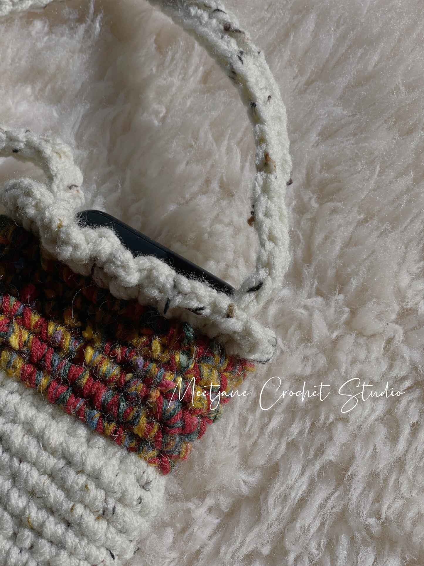 Crochet Accessories|Cross body bag | Fig