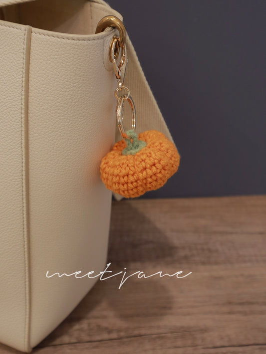Crochet Accessories| Melbourne |PUMPKIN key chain|Halloween|LIMITED EDITION