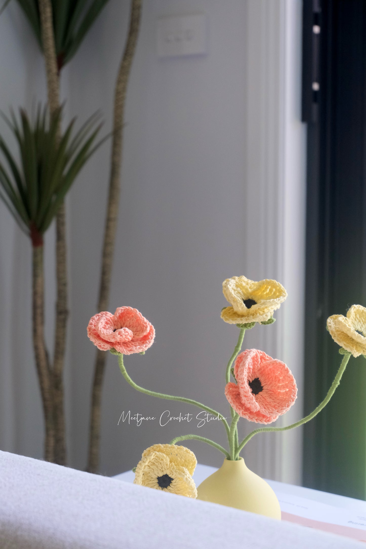 Crochet Workshop| Learn to crochet Poppy flowers|【2 sessions】