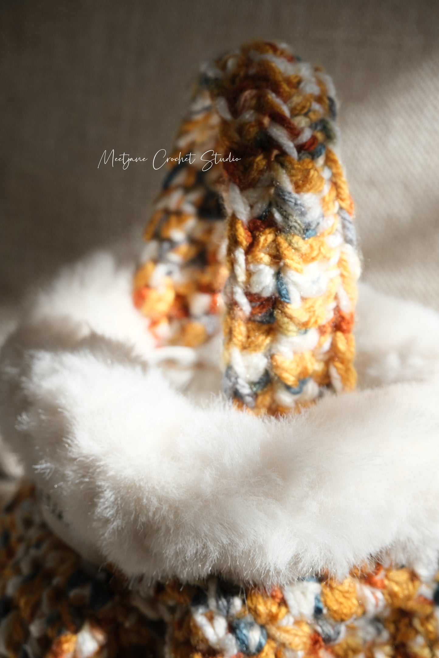 2024 Winter edition|crocheted handbag|Mushroom bag|gift for her|Sunlit Shore