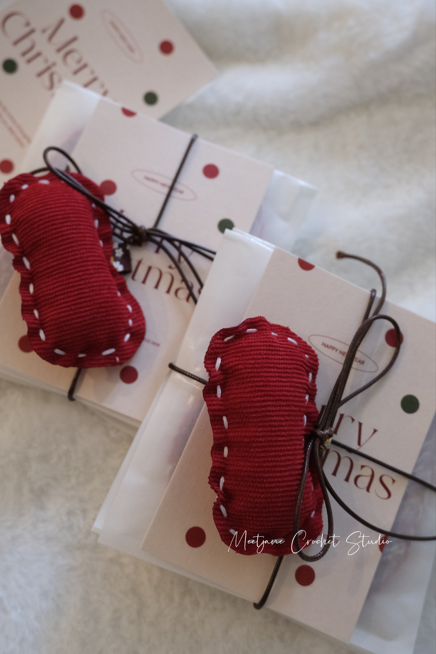 Crochet accessories| Melbourne |Sliced Apple coaster|Christmas gift|under $50 gift
