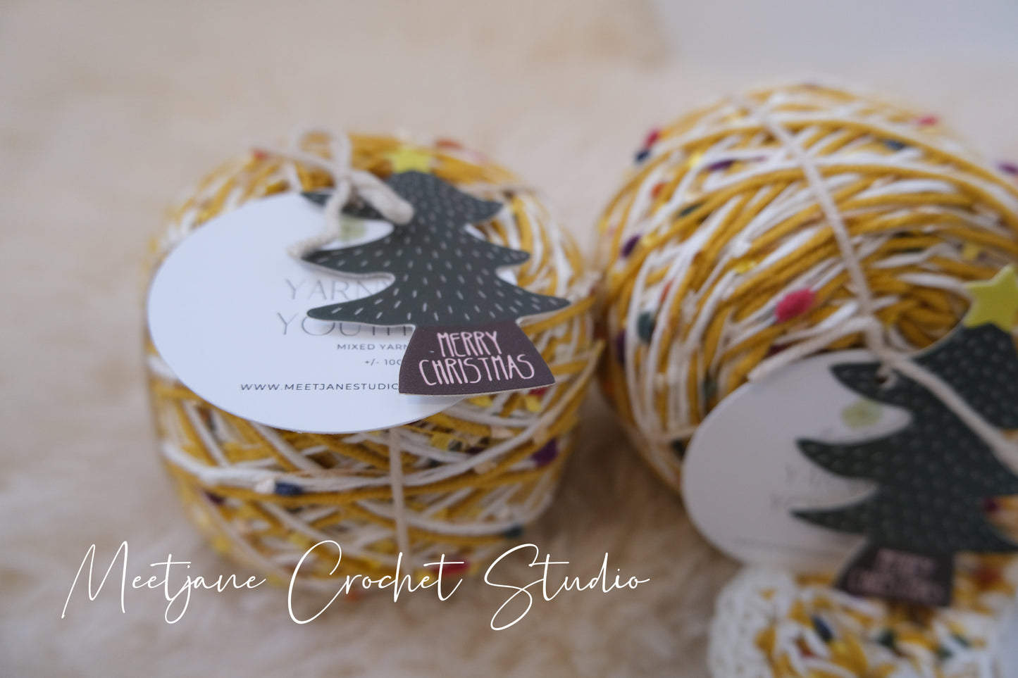 Crochet yarn|Mixed Yarn|Yarny Youth|100g |CHRISTMAS EDITION