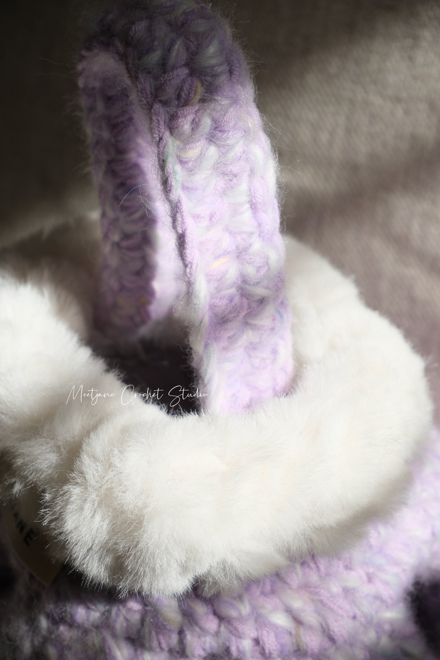 2024 Winter edition|crocheted handbag|Mushroom bag|gift for her|Taro|purple lover