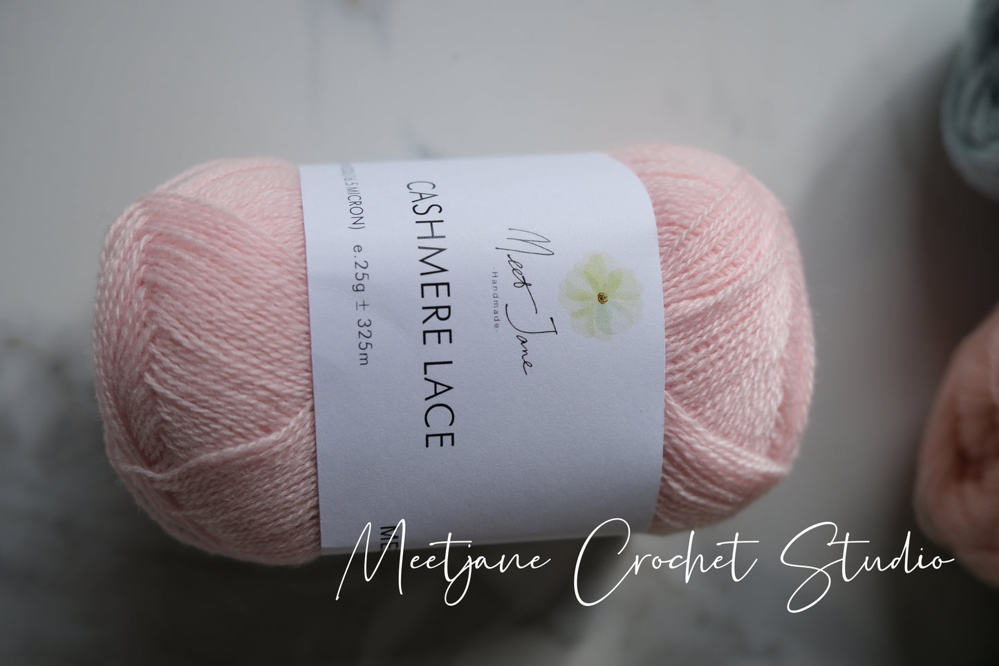 Crochet yarn|cashmere lace|25g|macaroon colours
