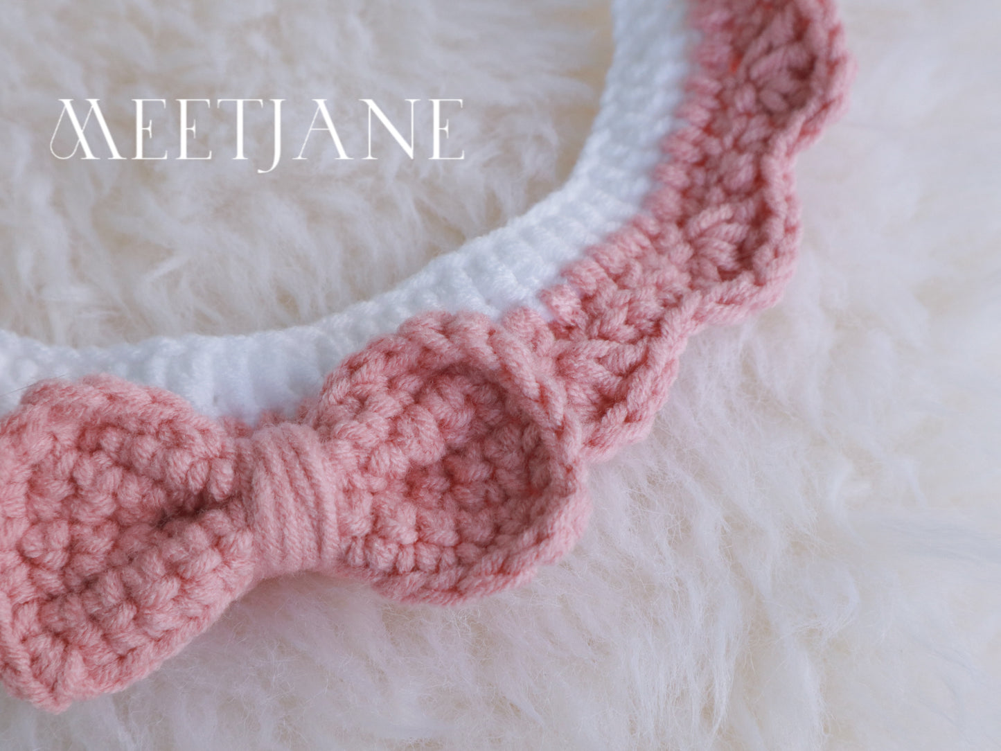 Crochet Pet Neckwear|Melbourne handmade |BOW LOVER