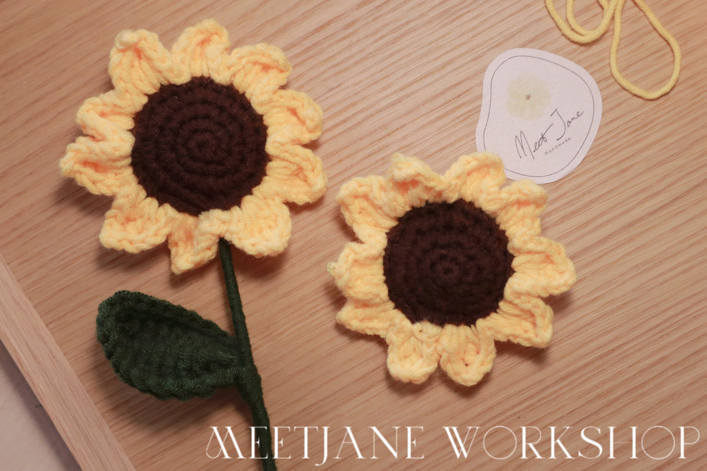 Crochet Workshop| Learn to crochet SUNFLOWER|2 sessions