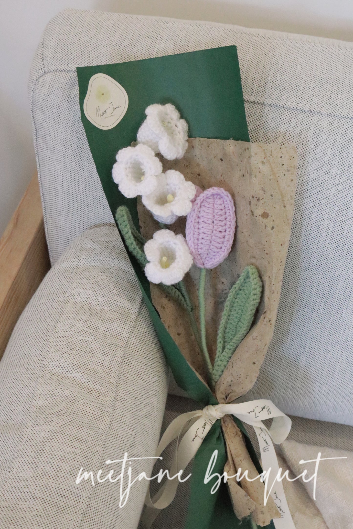 Meetjane Bouquet|Melbourne handmade |Lily of the valley + tulip