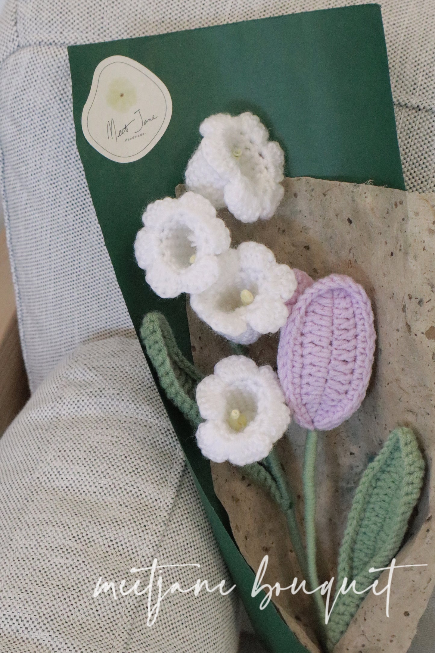 Meetjane Bouquet|Melbourne handmade |Lily of the valley + tulip