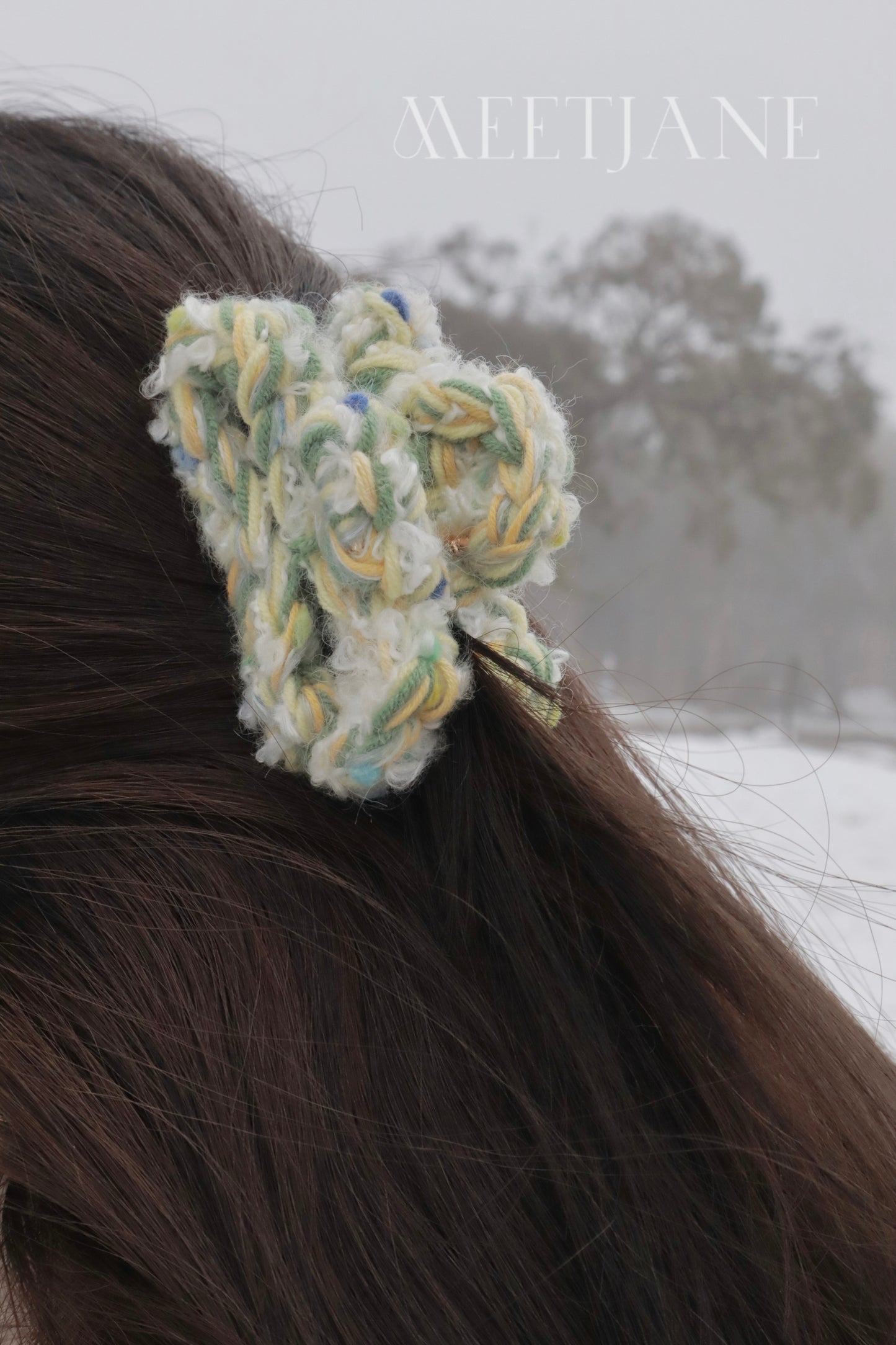Crochet Accessories| Melbourne |Claw clip | MATCHA