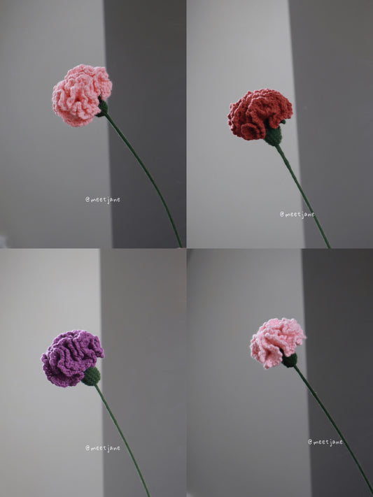 Meetjane bouquet|Melbourne handmade |Crochet Carnation
