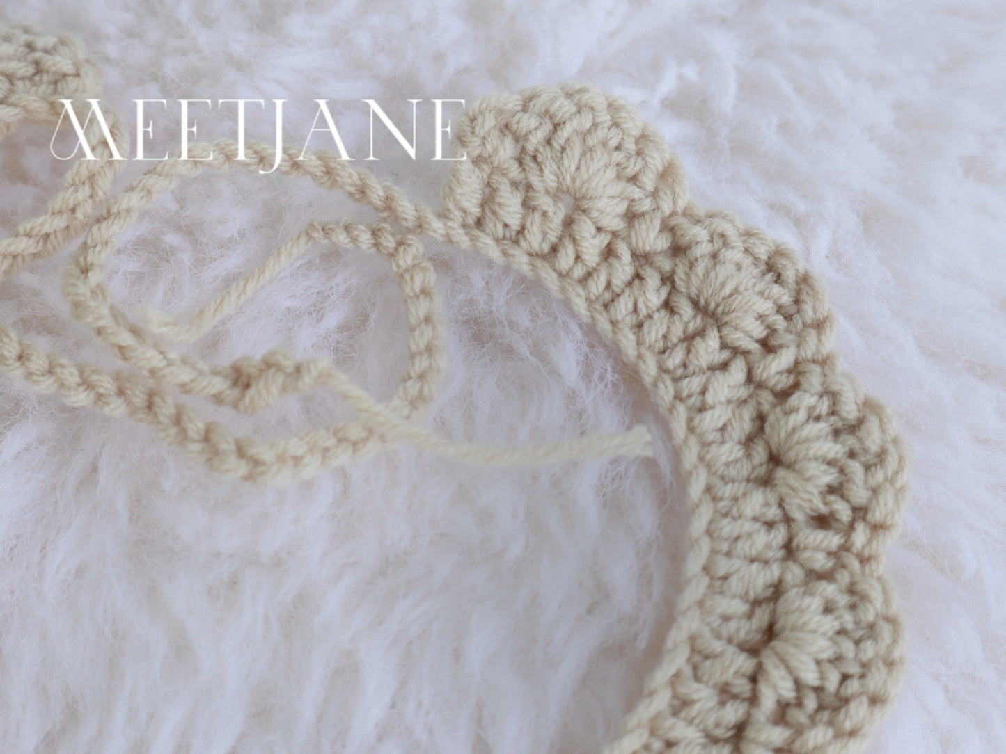 Crochet Pet Neckwear|Single colour|LESS IS MORE