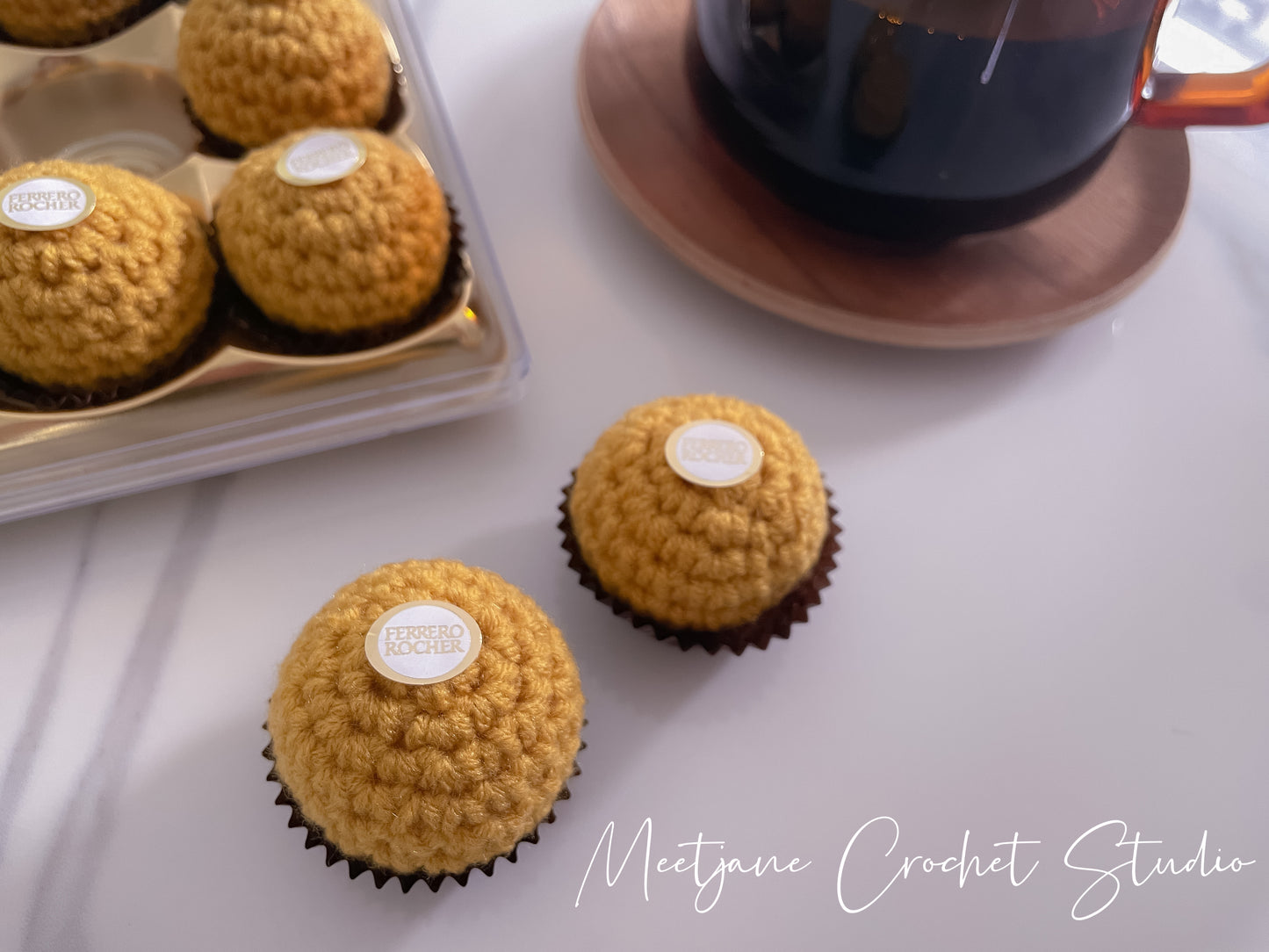 Crochet gift|Melbourne |Crochet Ferrero|Valentine's Day gift