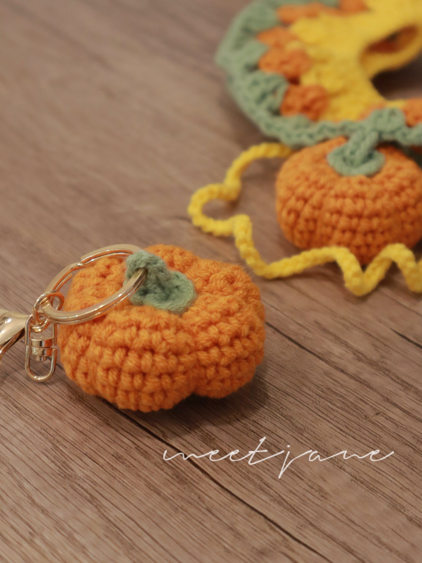 Crochet Accessories| Melbourne |PUMPKIN key chain|Halloween|LIMITED EDITION