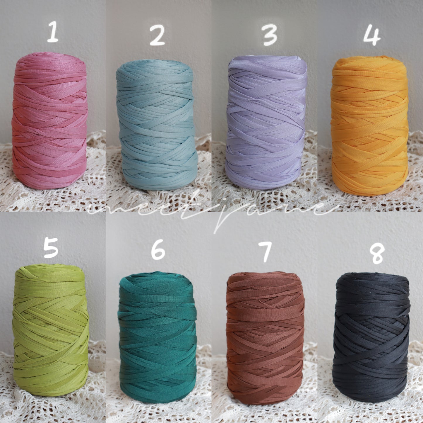 Crochet yarn|cotton T-shirt yarn 300g
